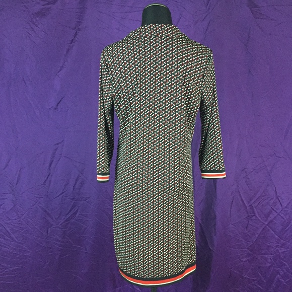 Max Studio Black with Red Dot Pattern Mini Dress - Picture 4 of 4